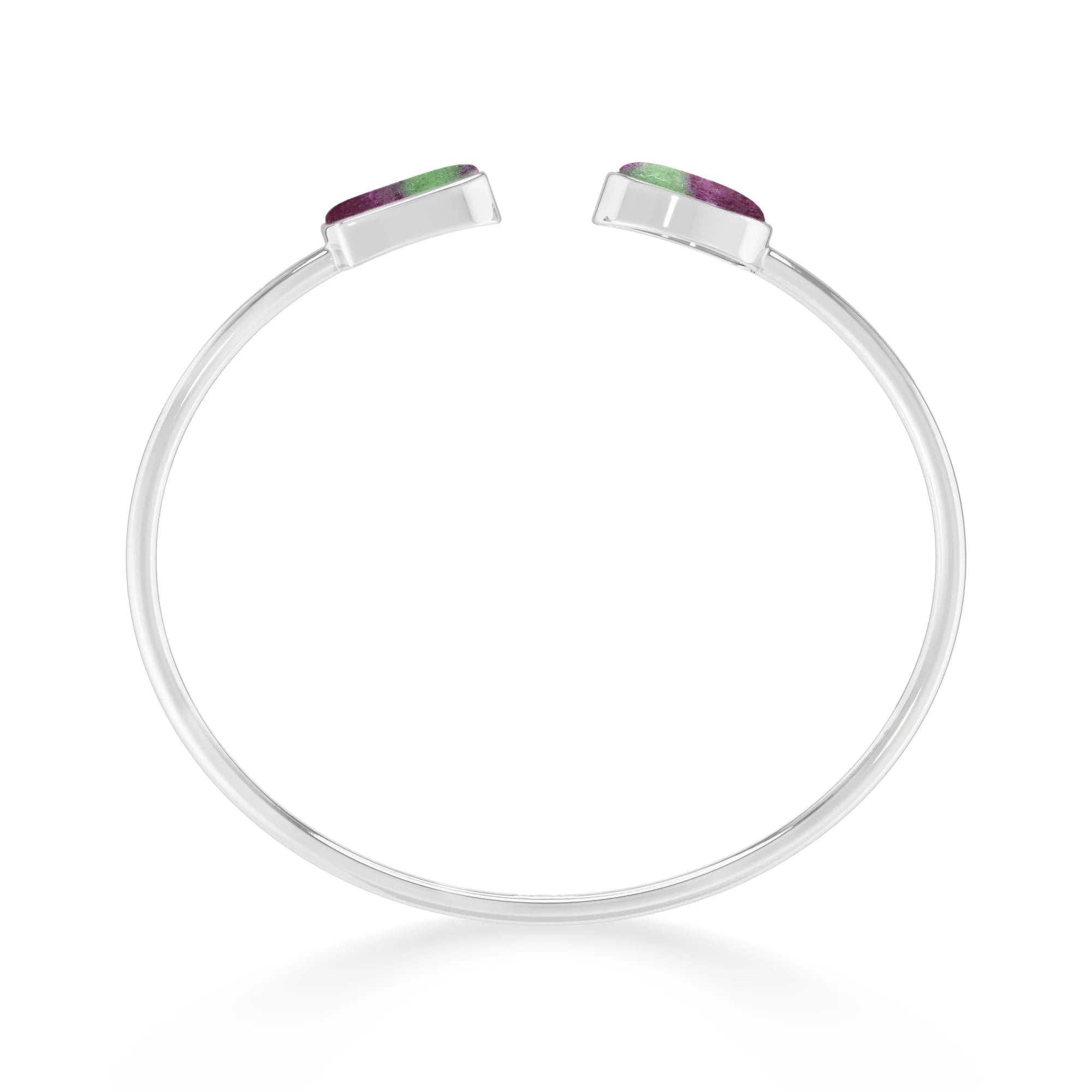 ruby zoisite cab bracelet