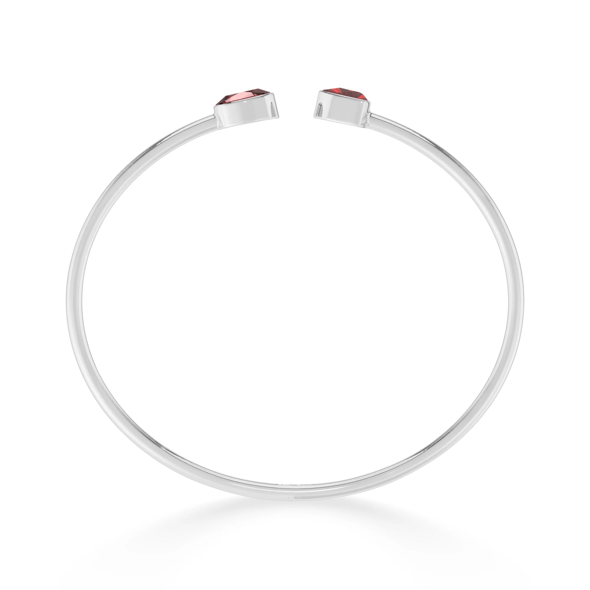 garnet cut bracelet