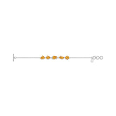 citrine rough bracelet