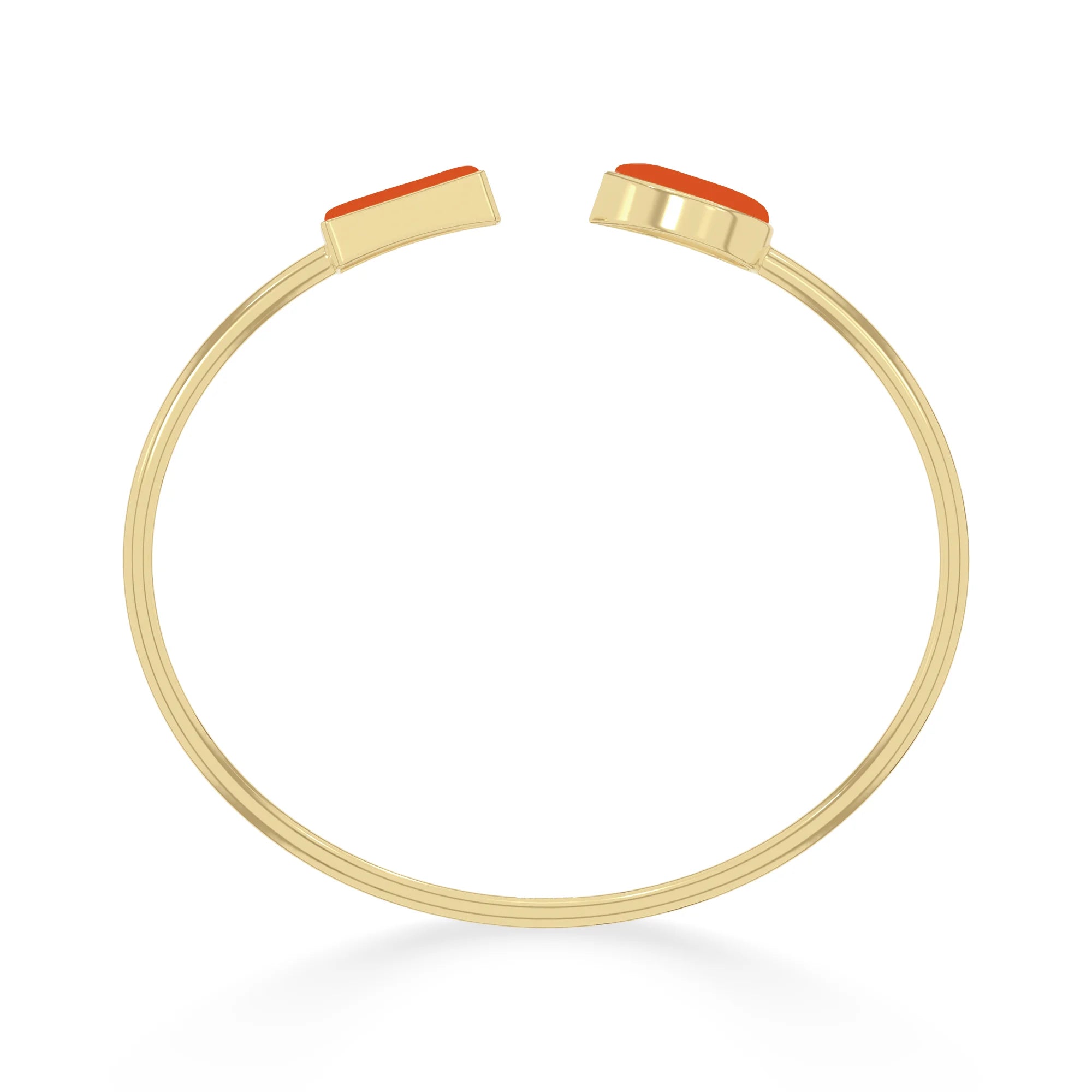 carnelian cab bracelet