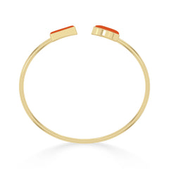 carnelian cab bracelet
