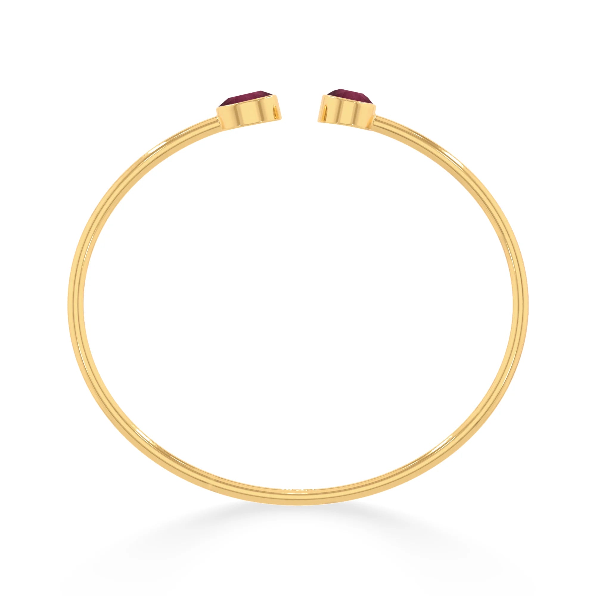 ruby cut bracelet