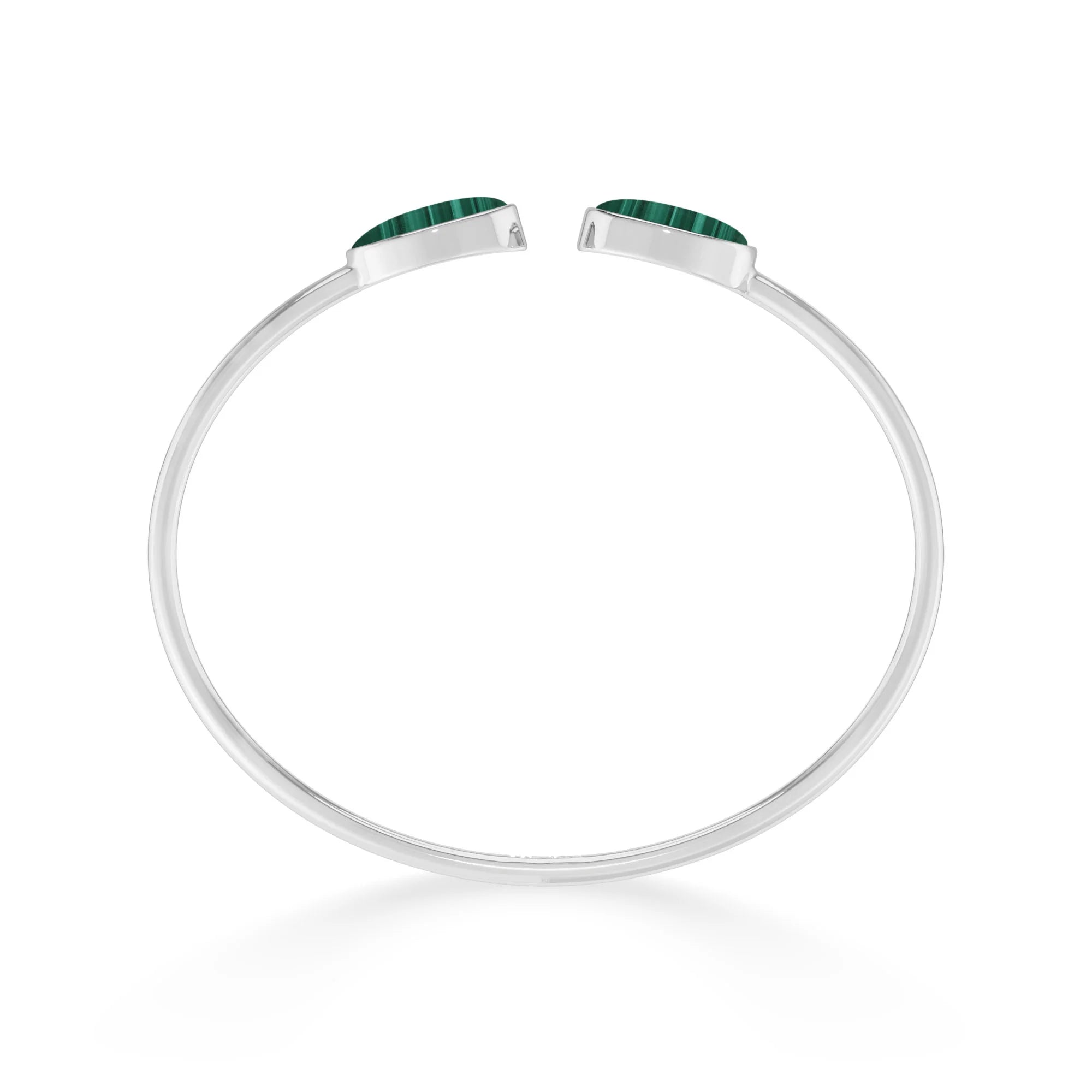 malachite cab bracelet