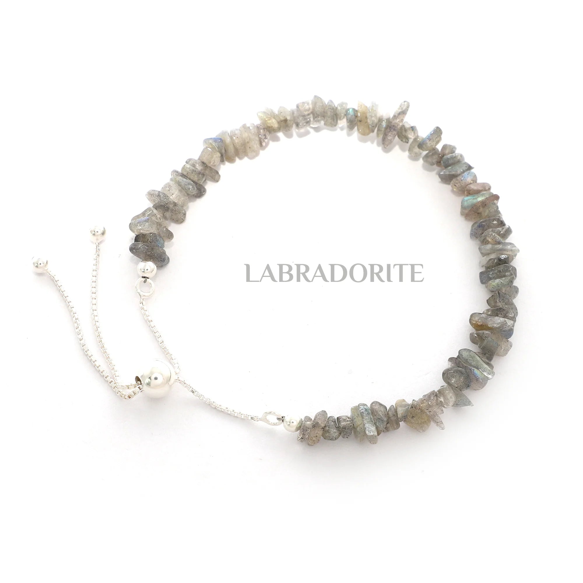 labradorite rough bracelet