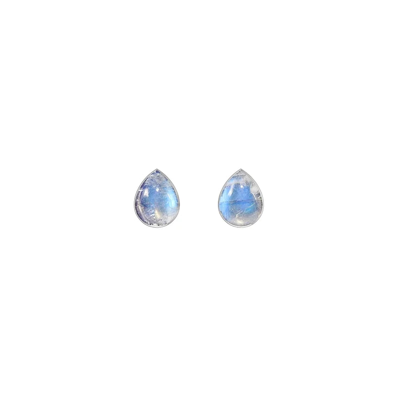 rainbow moonstone earrings 