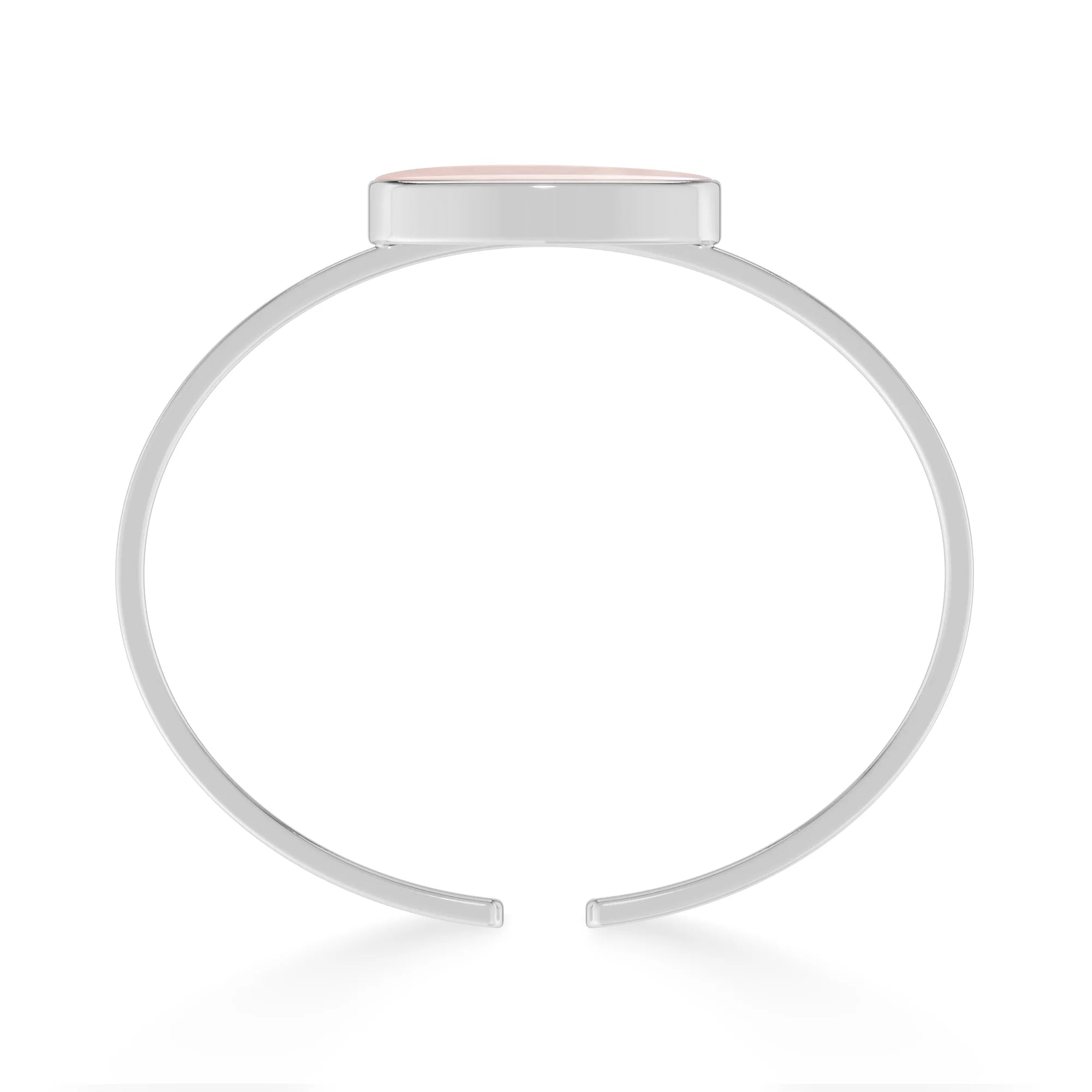 rose quartz rough bracelet