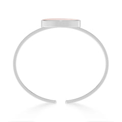 rose quartz rough bracelet