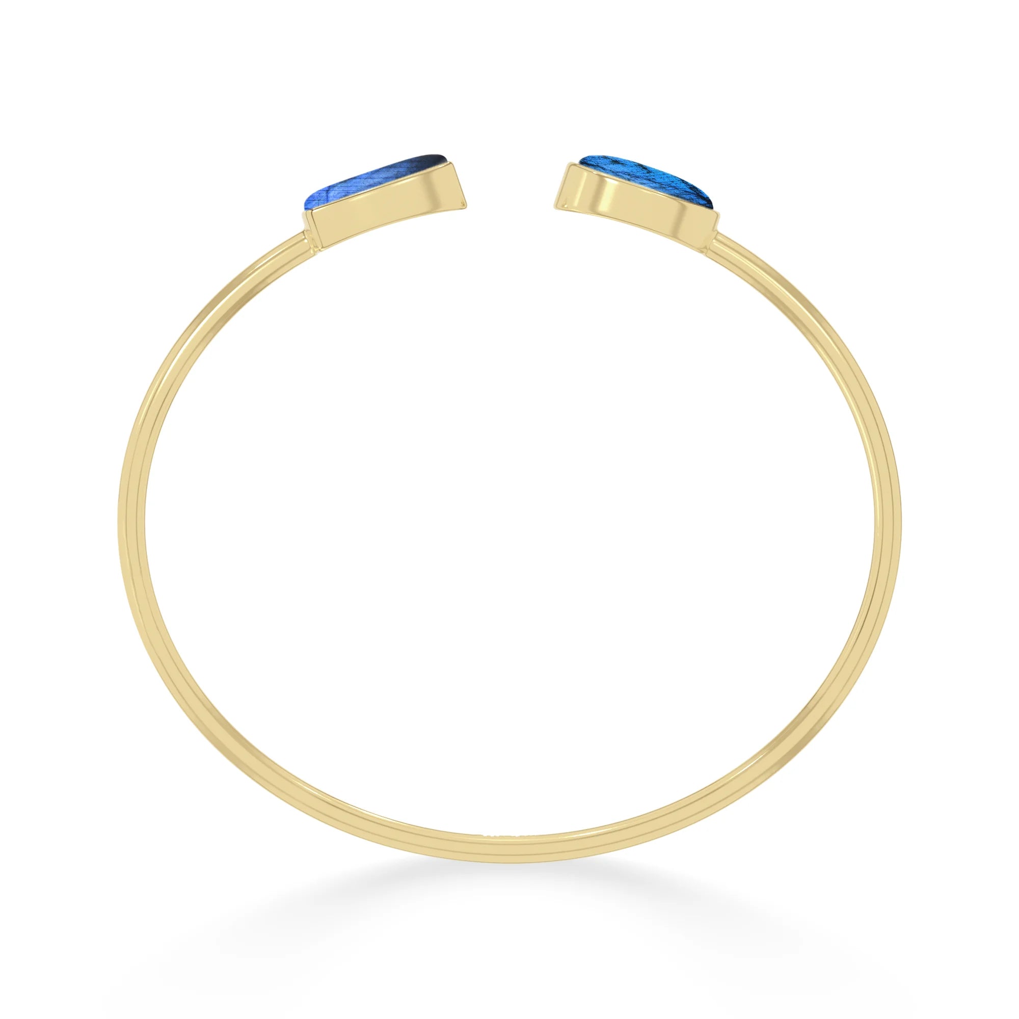 labradorite cab bracelet