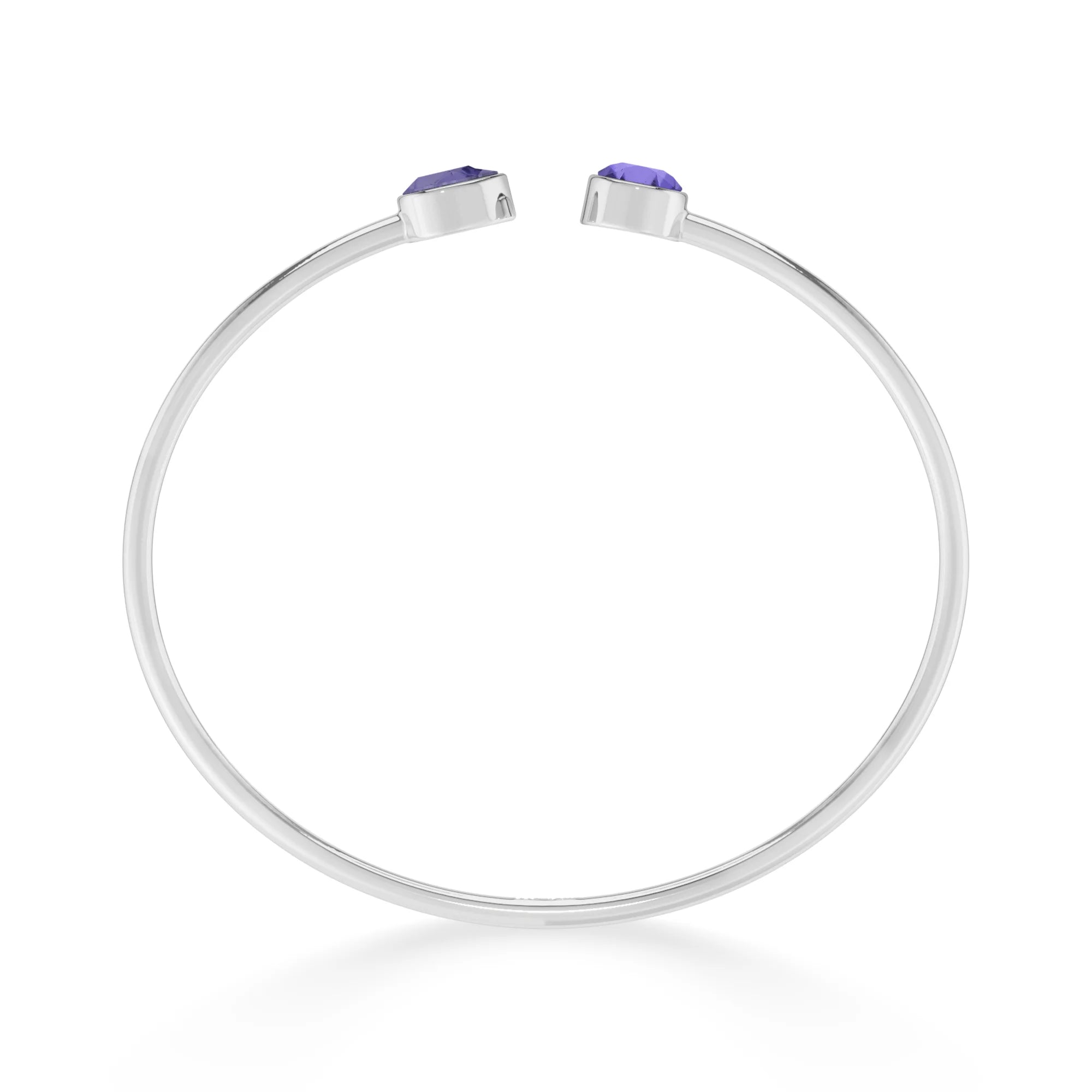 tanzanite cut bracelet