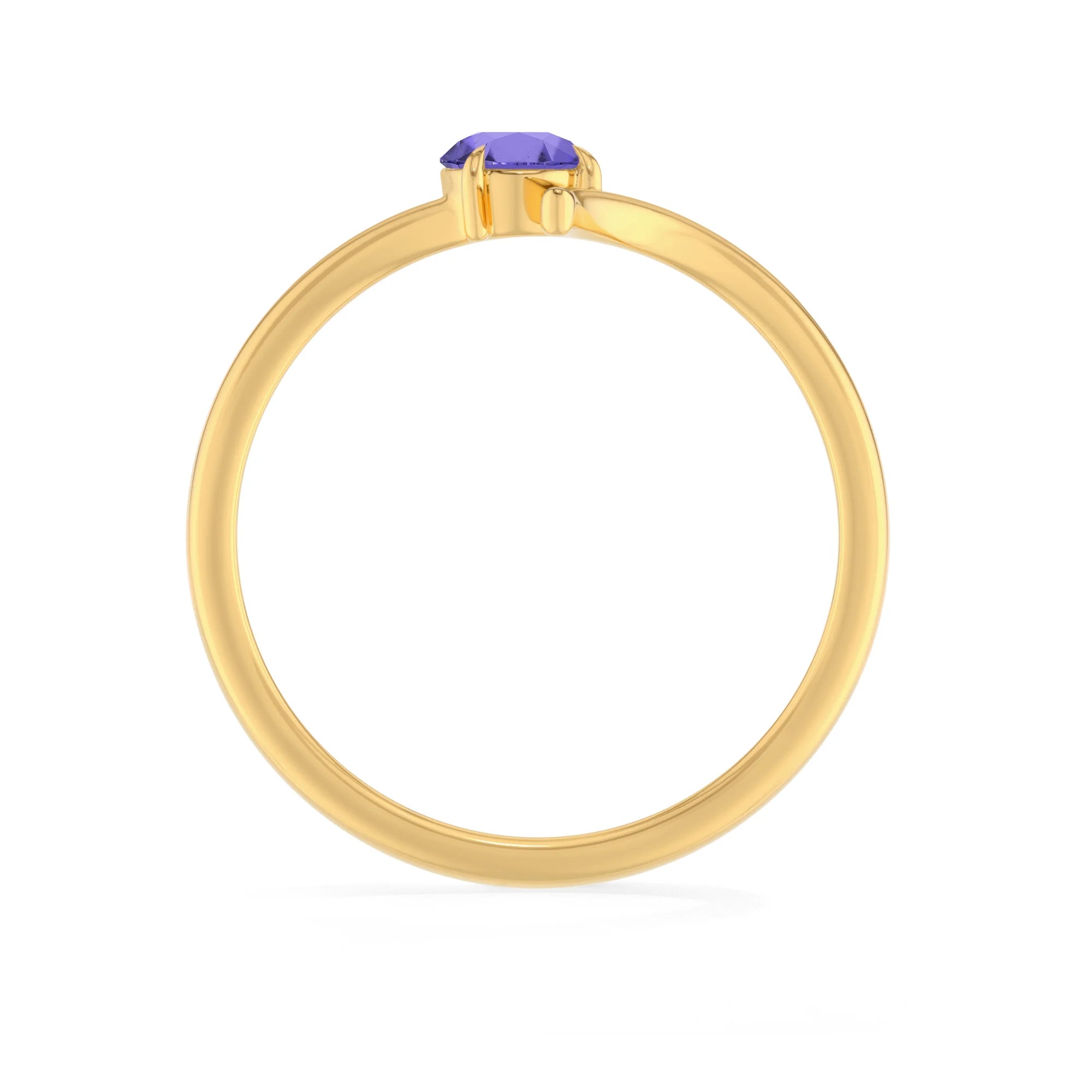 natural rainbow moonstone ring for women in 18k gold vermeil