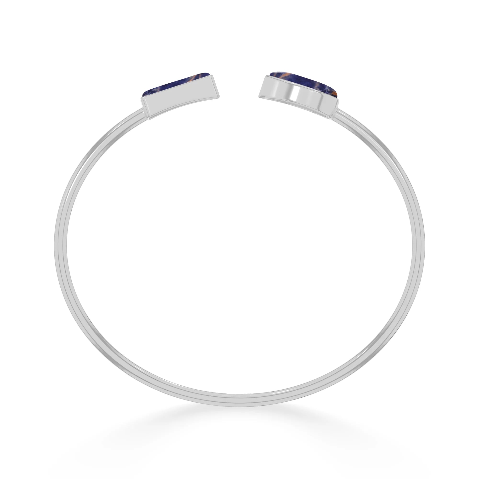 sodalite cab bracelet