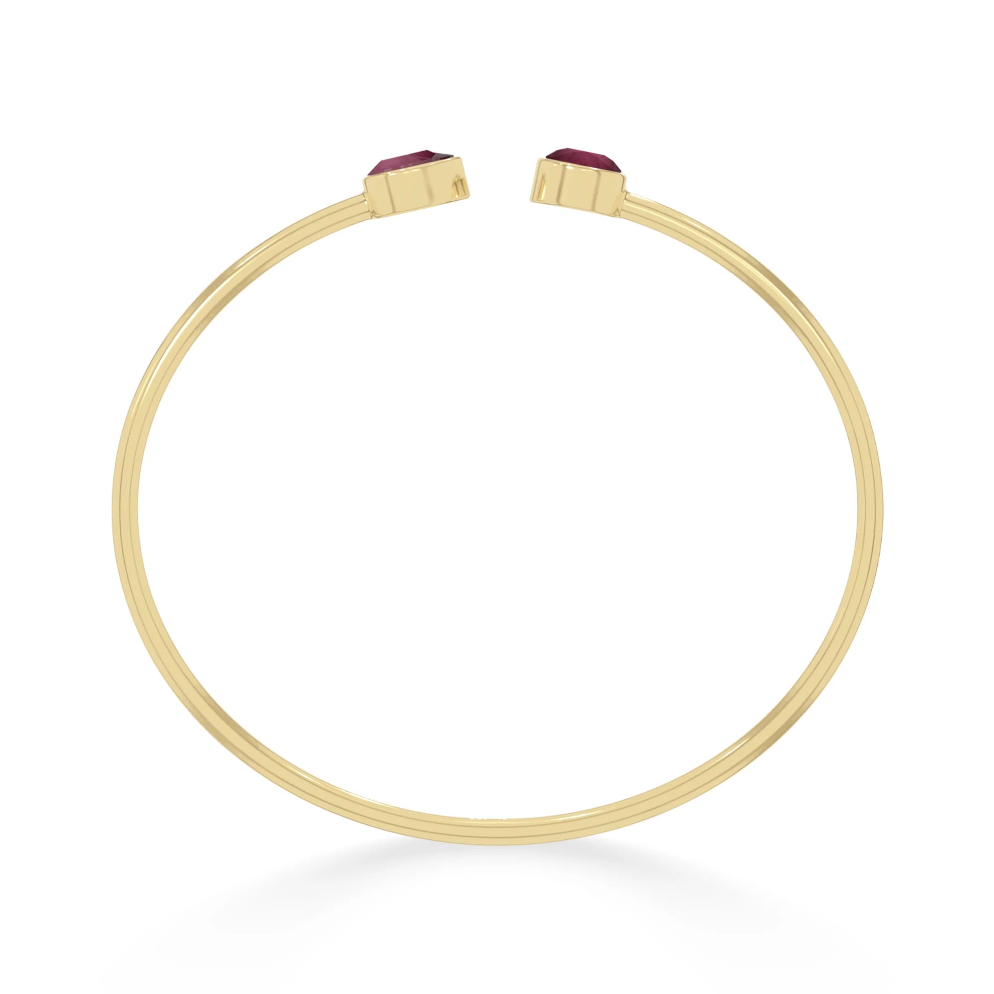 ruby cut bracelet