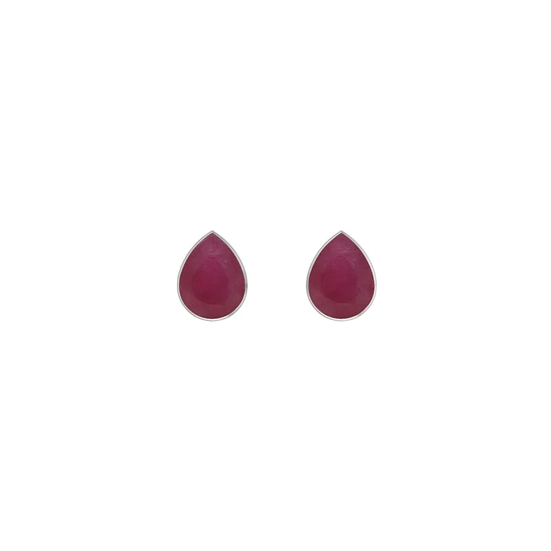 ruby earrings 