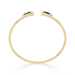 dendritic opal cab bracelet