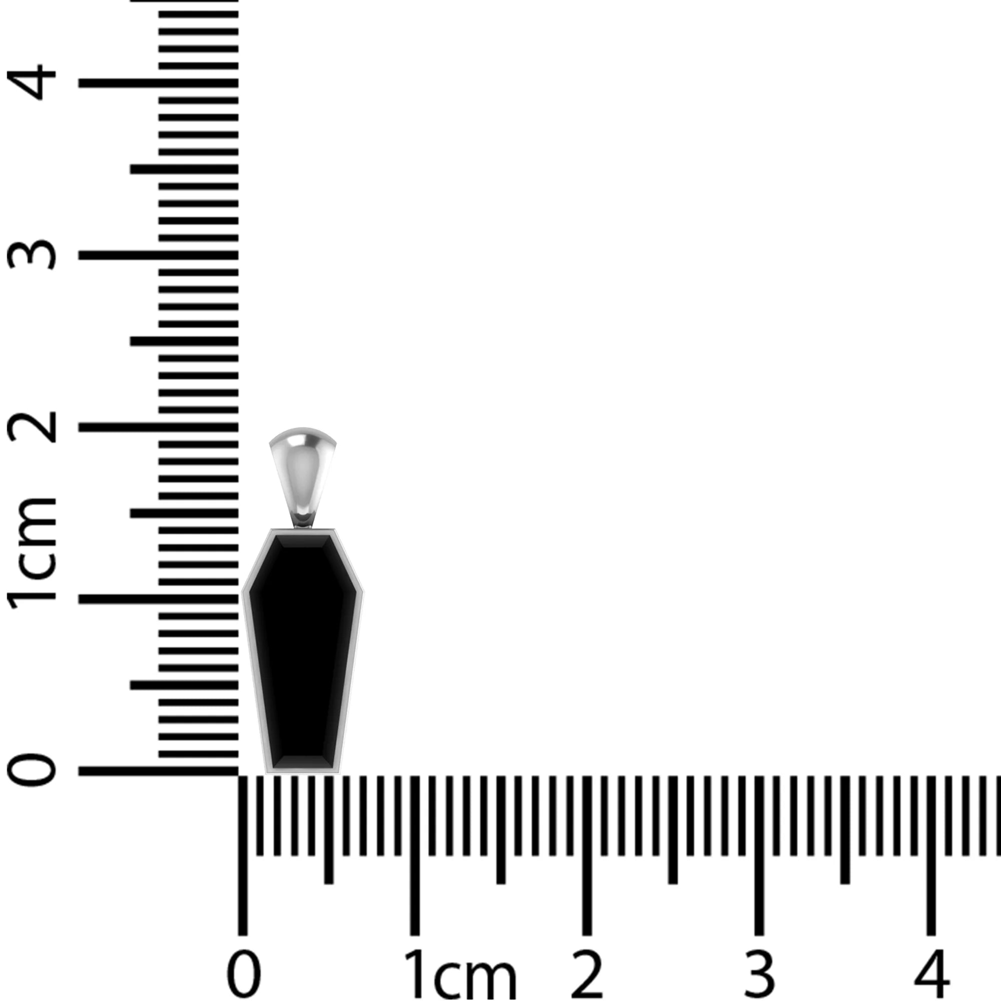 black tourmaline pendant