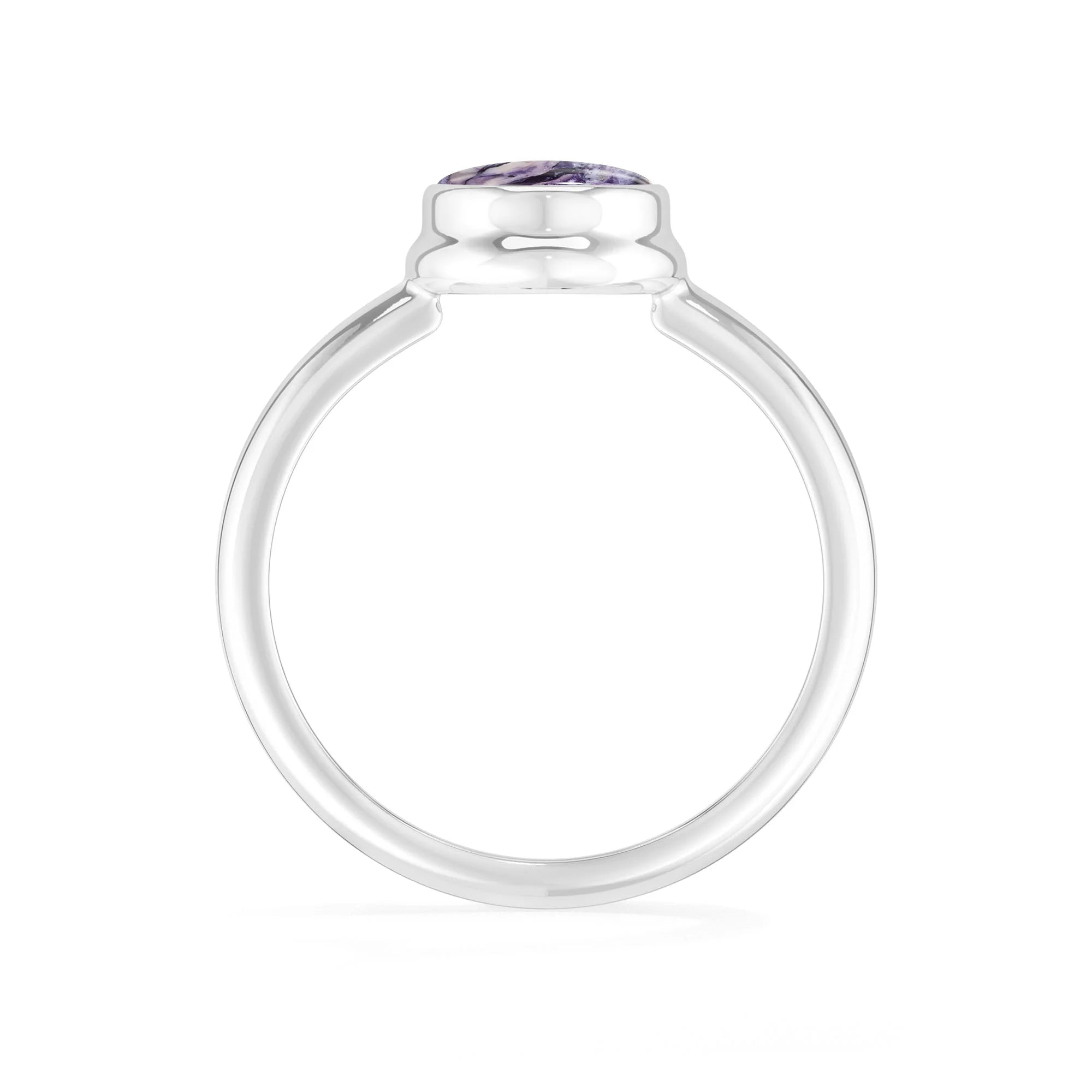 tiffany bezel-set ring