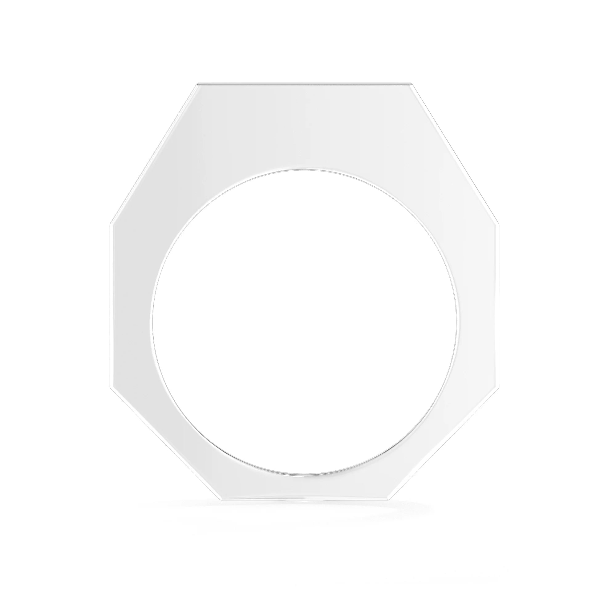 rainbow moonstone mens bezel-set ring