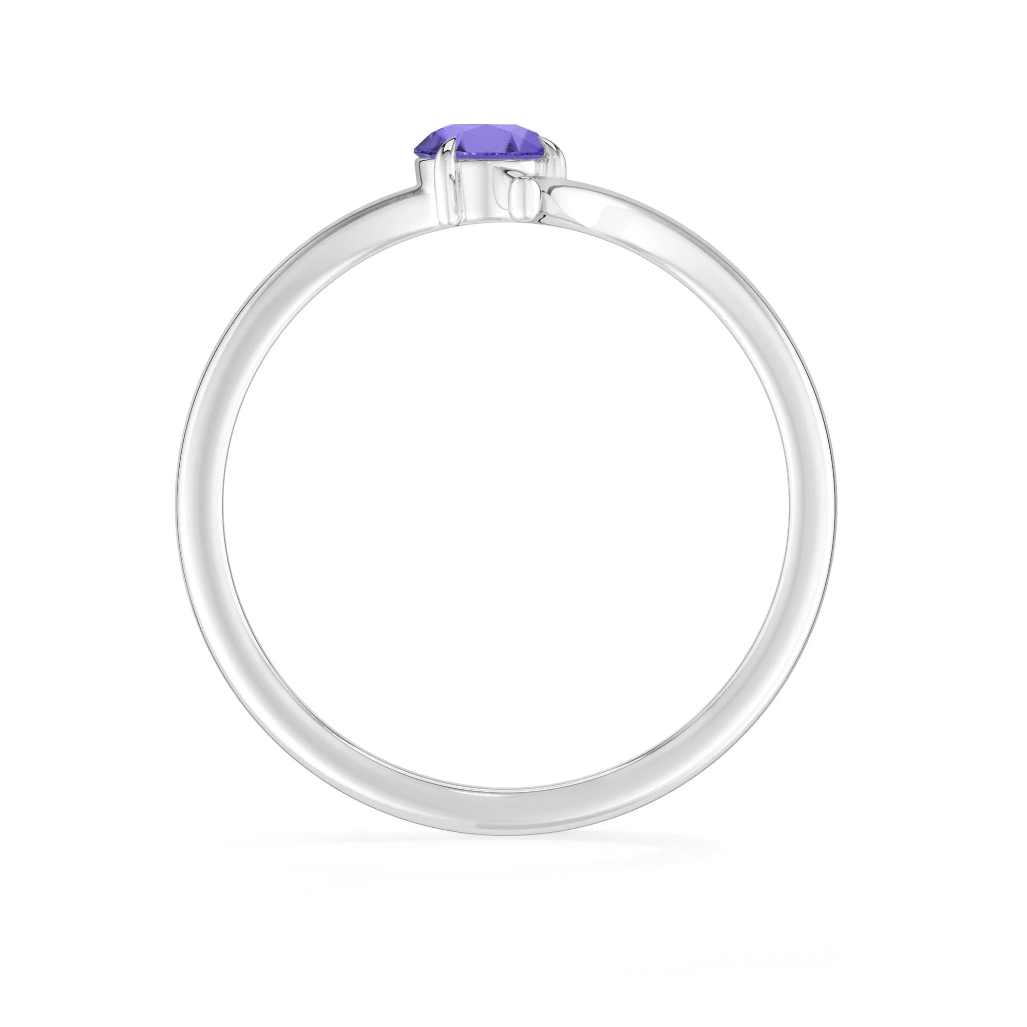 natural rainbow moonstone ring for women in sterling silver