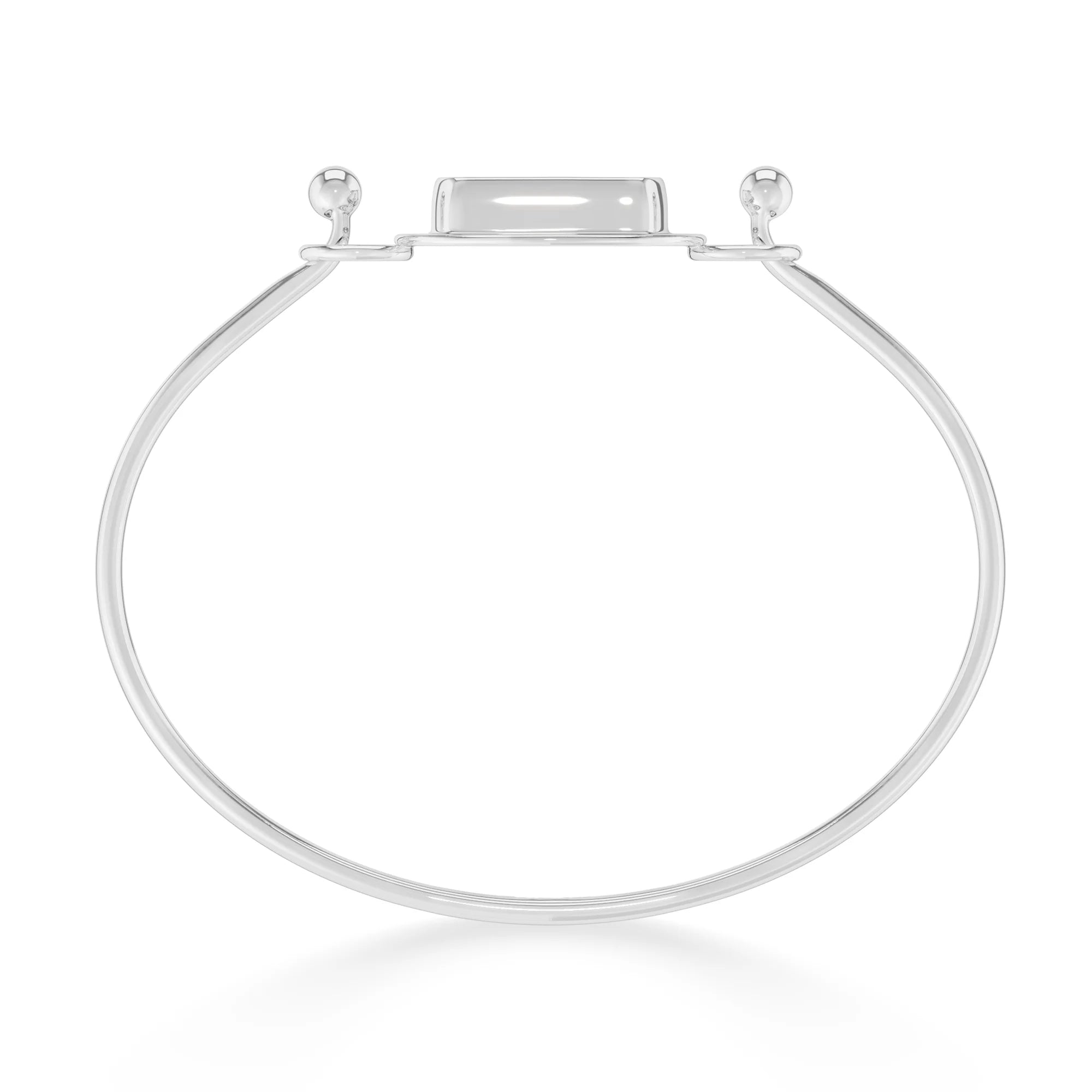 emerald rough bracelet