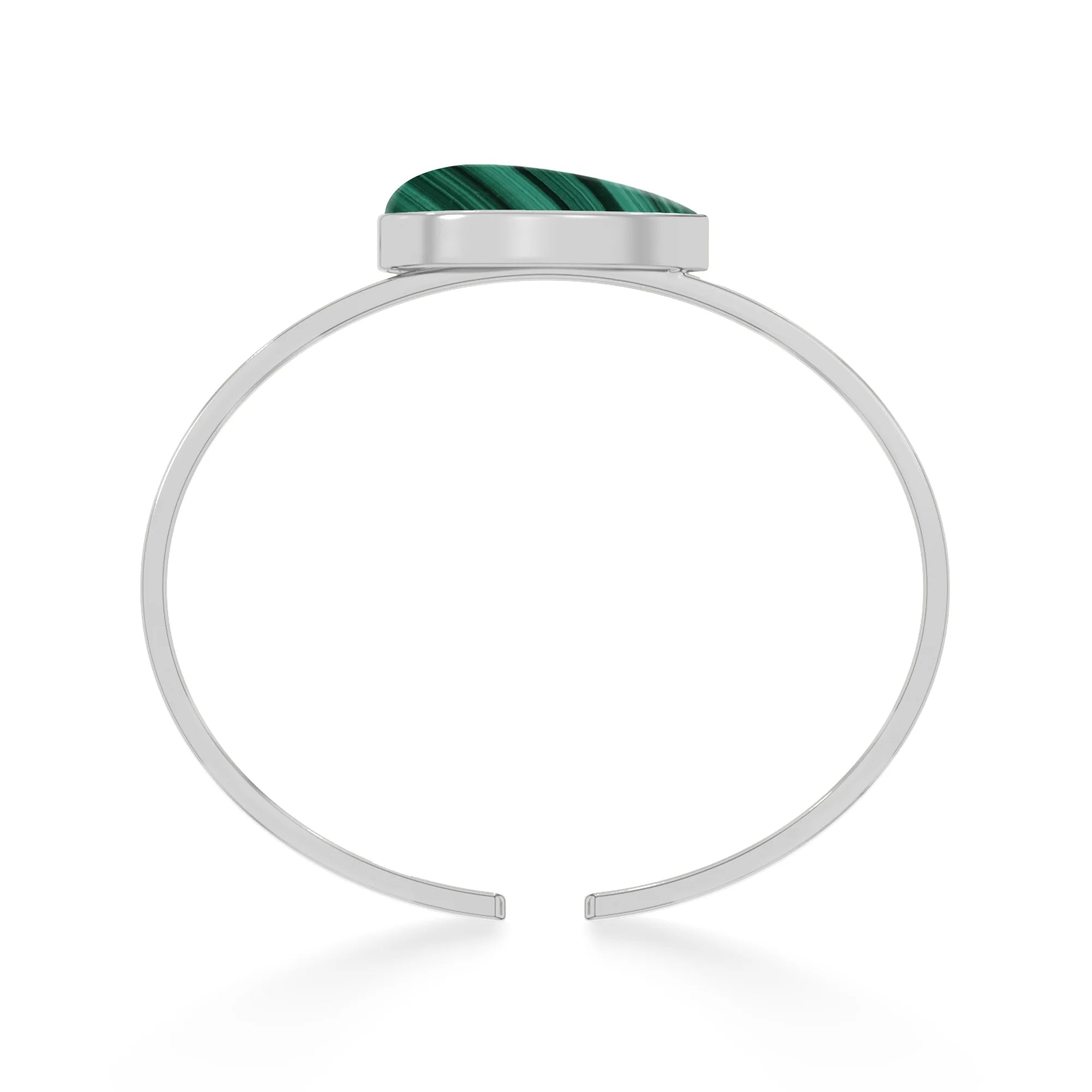 malachite rough bracelet