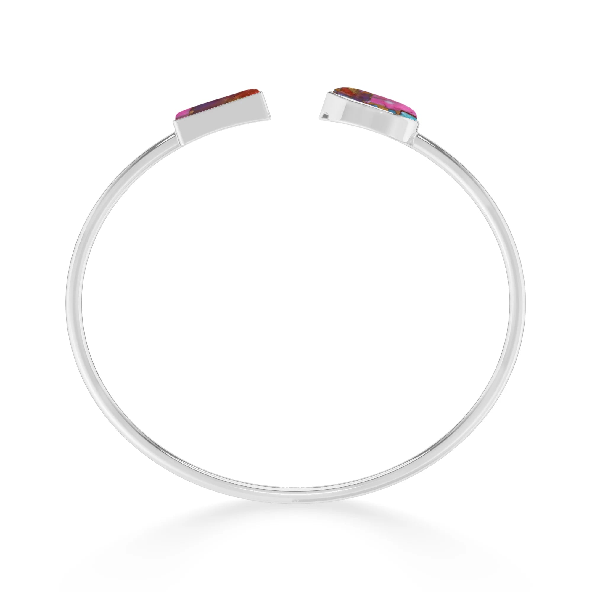 pink spiny oyster cab bracelet