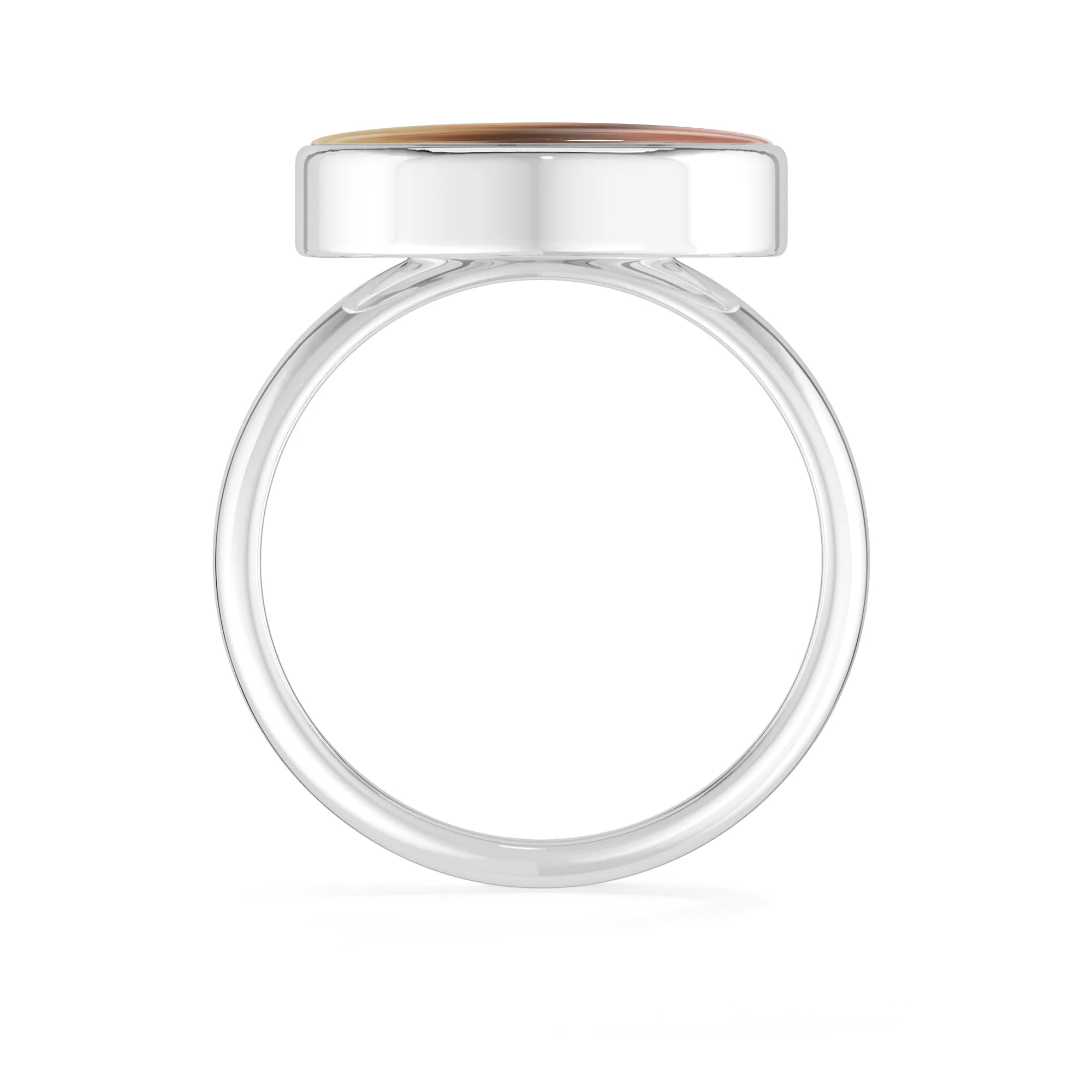 imperial-jasper bezel-set ring