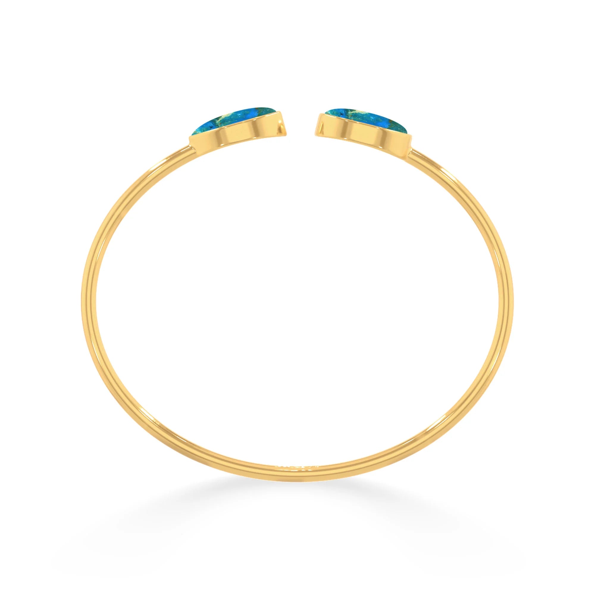 peruvian opal cab bracelet