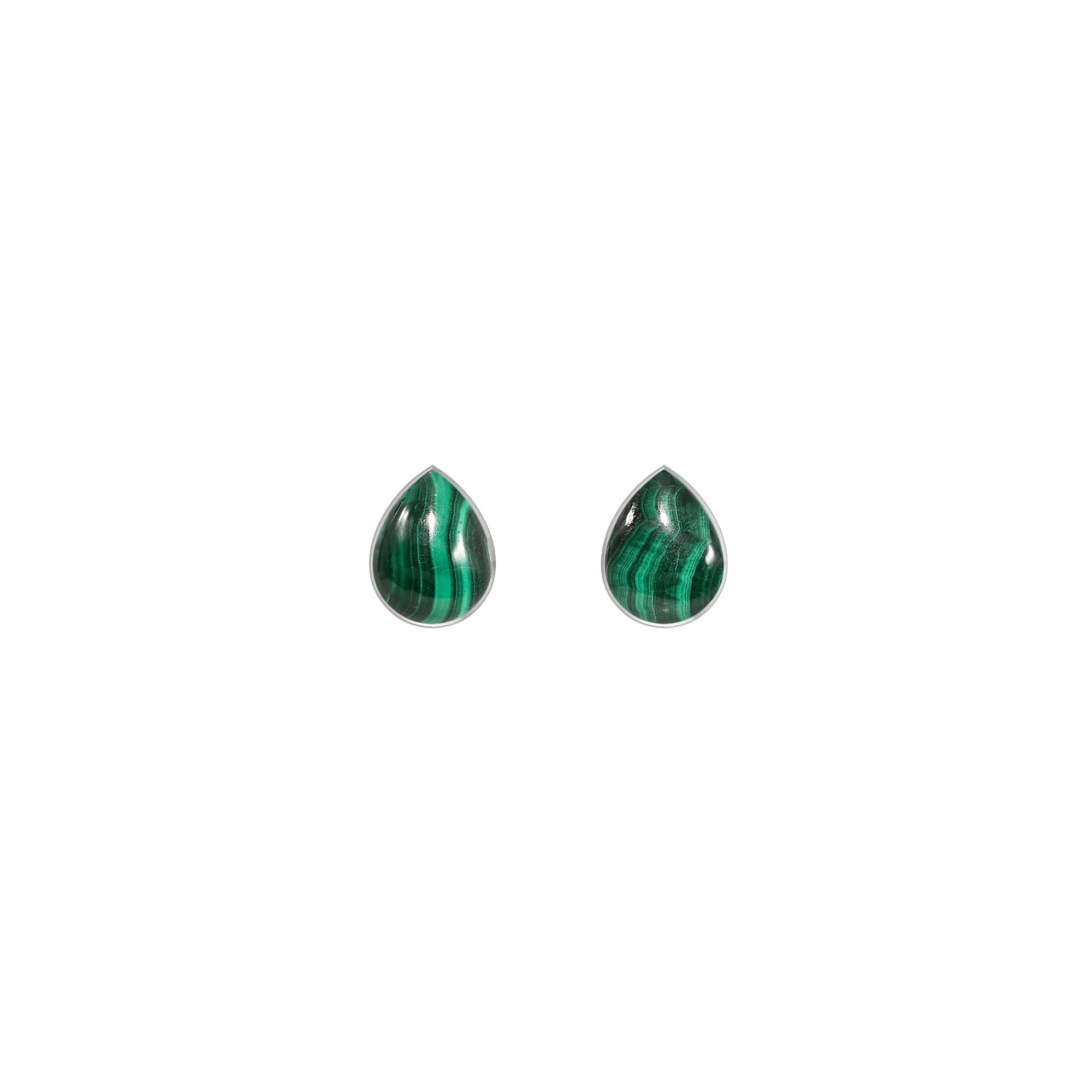 malachite earrings 