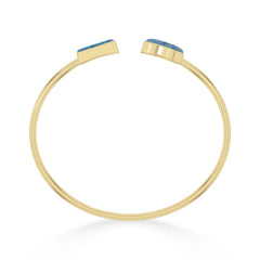 blue moonstone cab bracelet