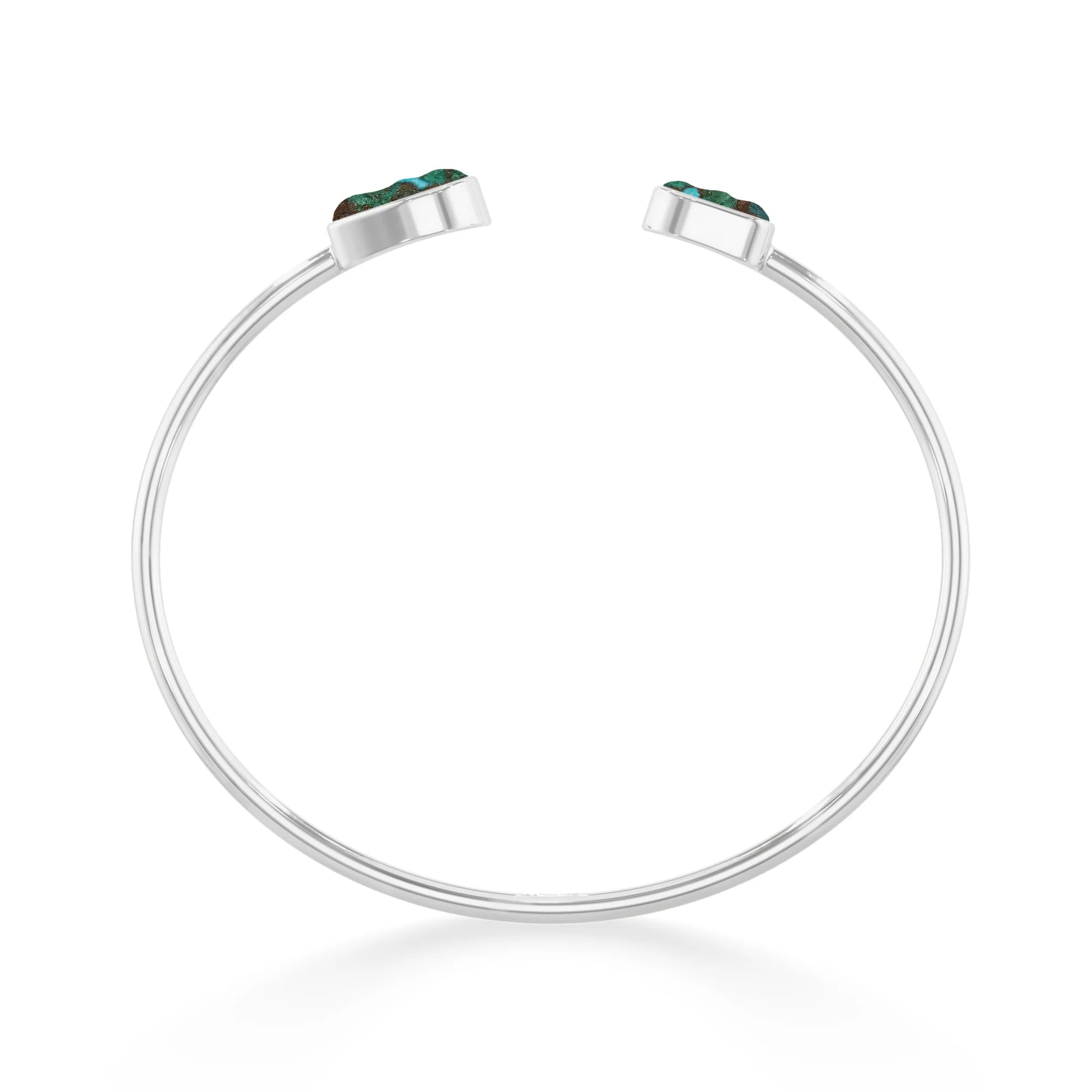 chrysocolla twister bracelet