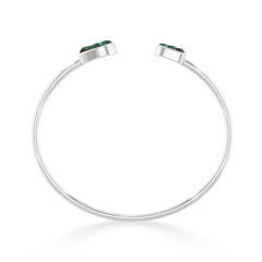 chrysocolla twister bracelet