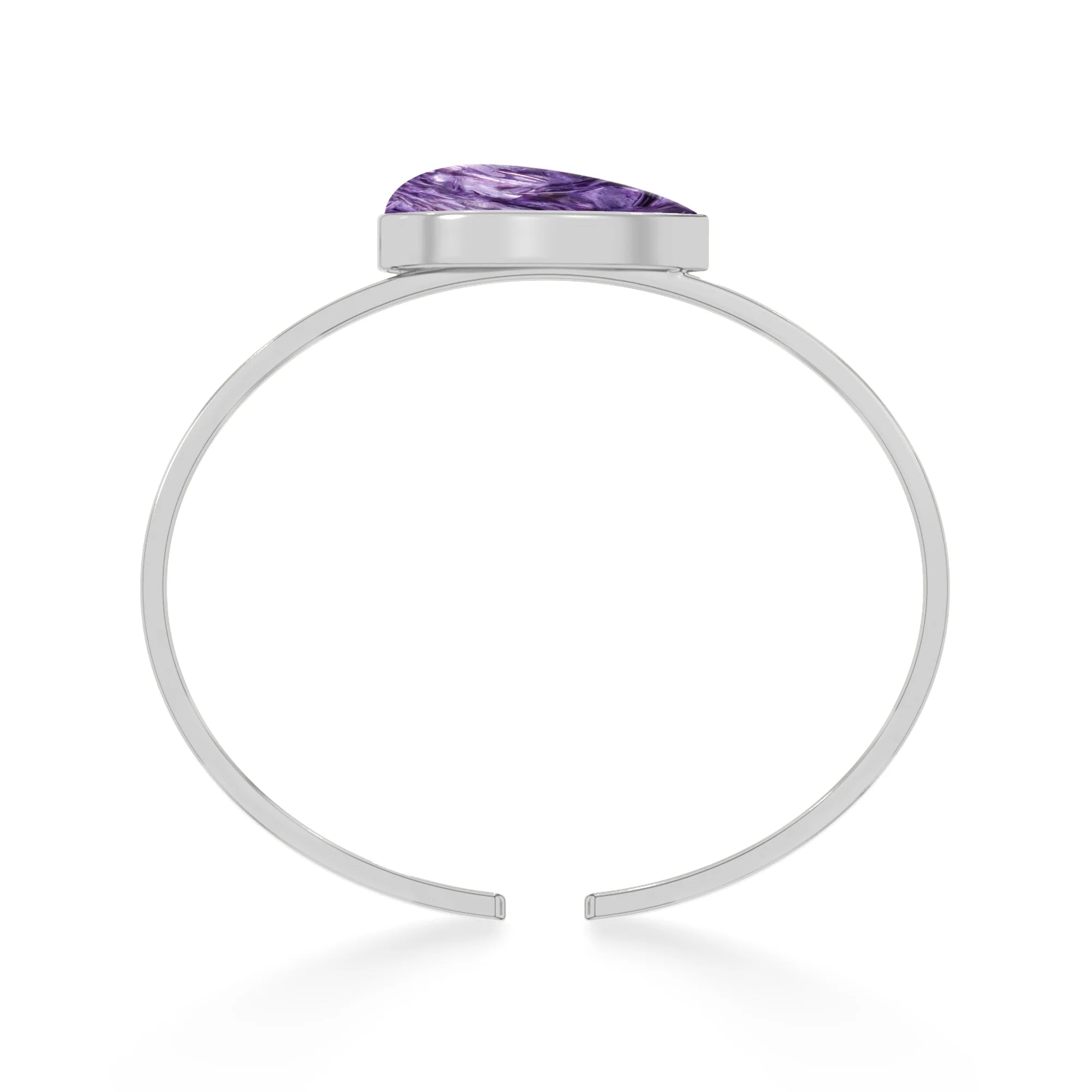charoite rough bracelet