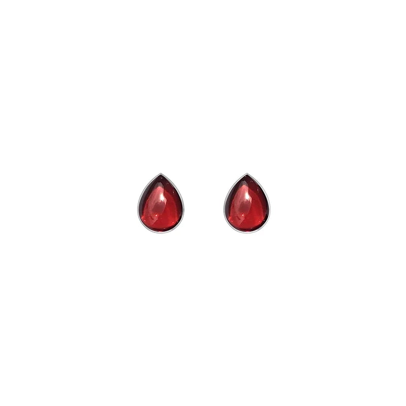 garnet earrings 