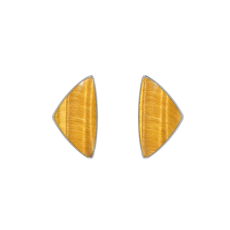 tiger eye earrings