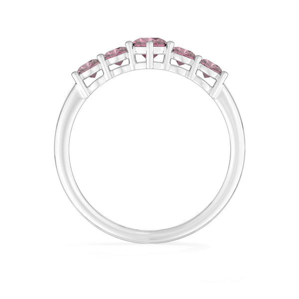 natural pink tourmaline rings