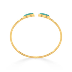 amazonite cab bracelet
