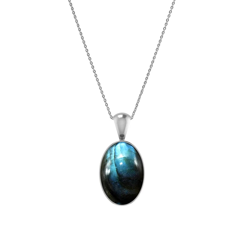 labradorite pendant