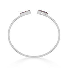 black fossil coral cab bracelet