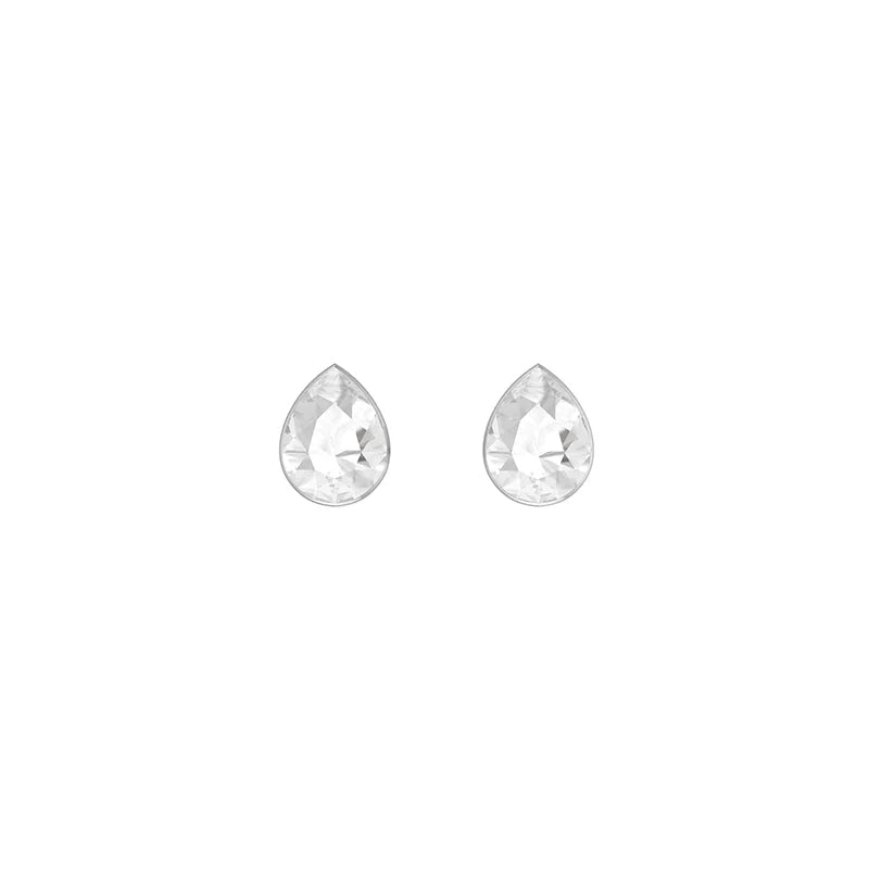 white topaz earrings 