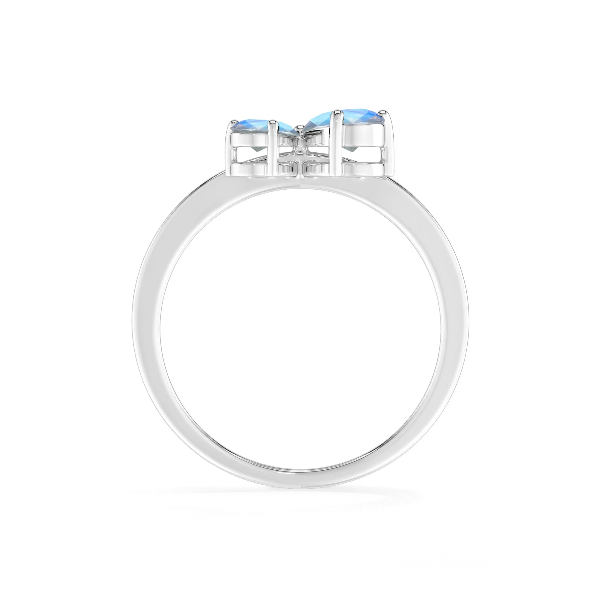 labradorite prong-set ring