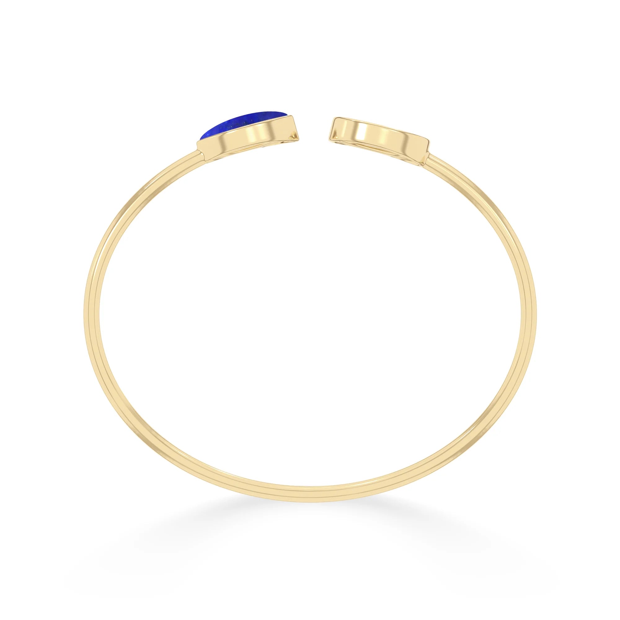 lapis lazuli cab bracelet