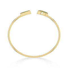 Imperial Jasper cab bracelet