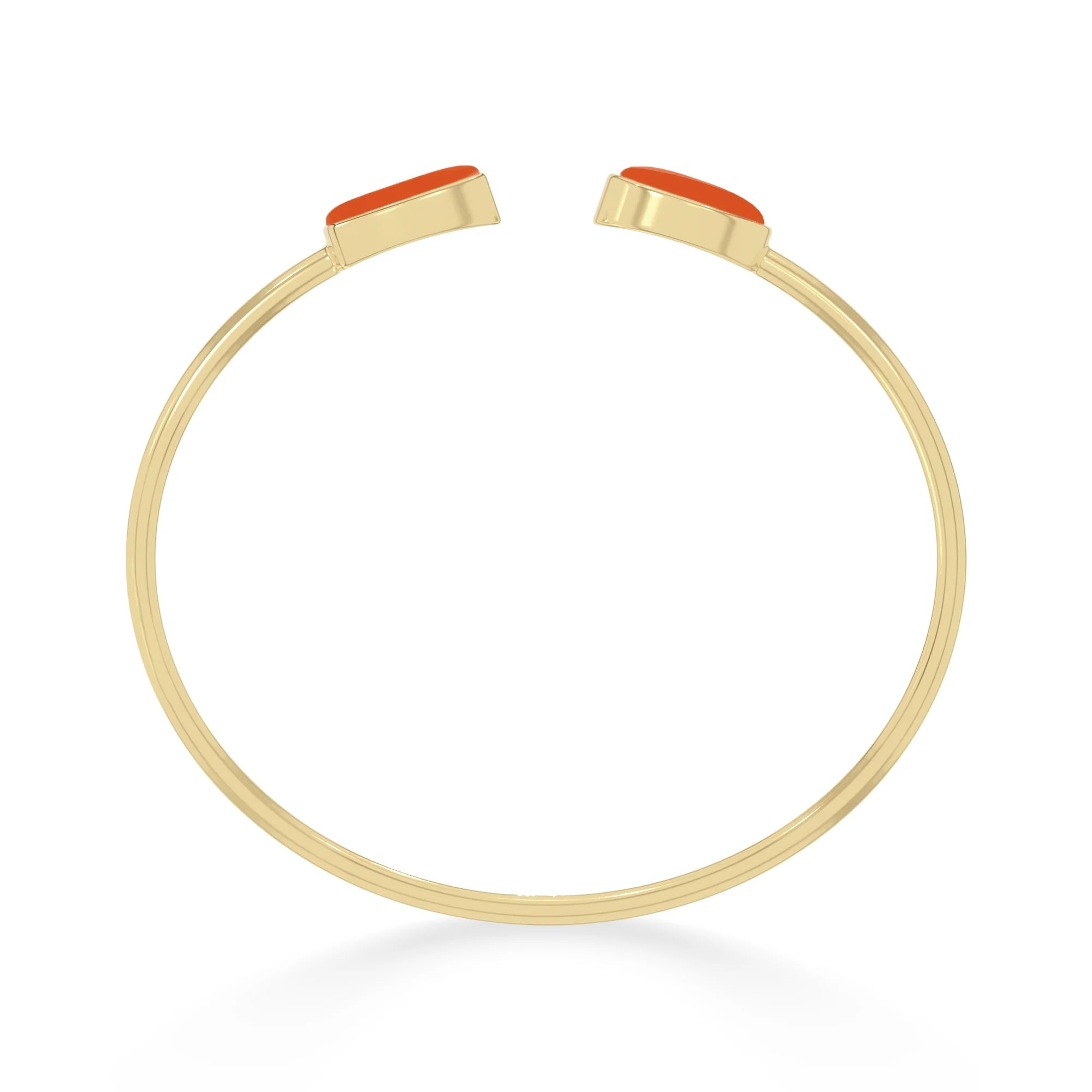 carnelian cab bracelet