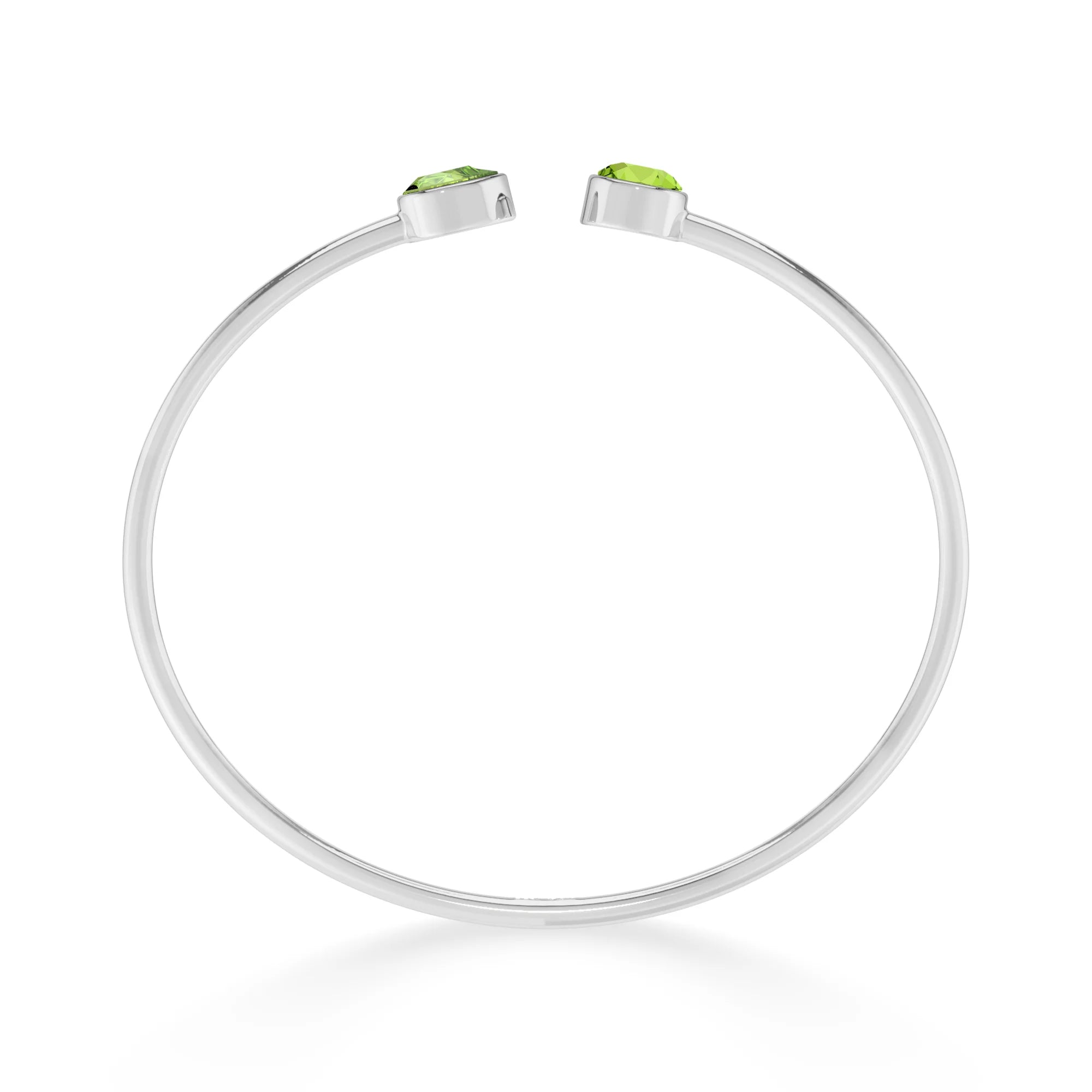 peridot cut bracelet