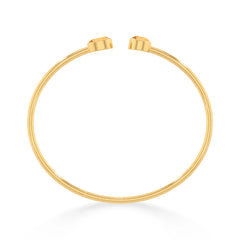 citrine cut bracelet