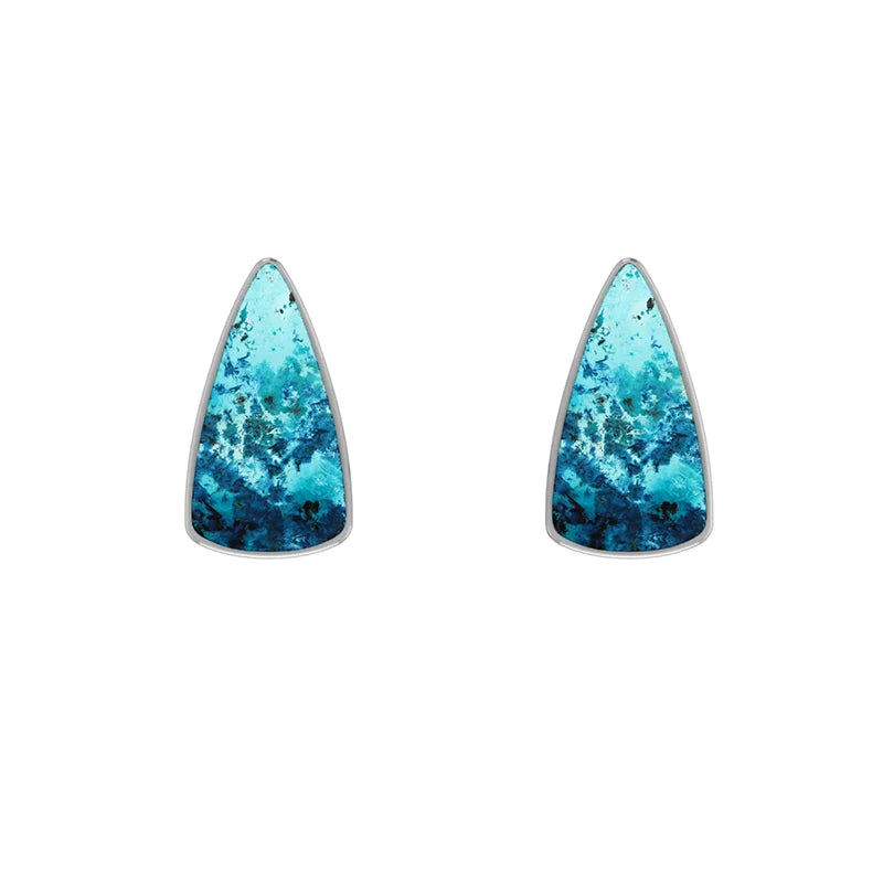 shattuckite cab earrings