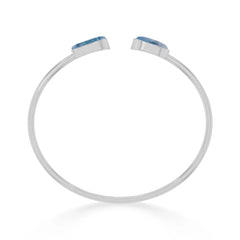 blue moonstone cab bracelet