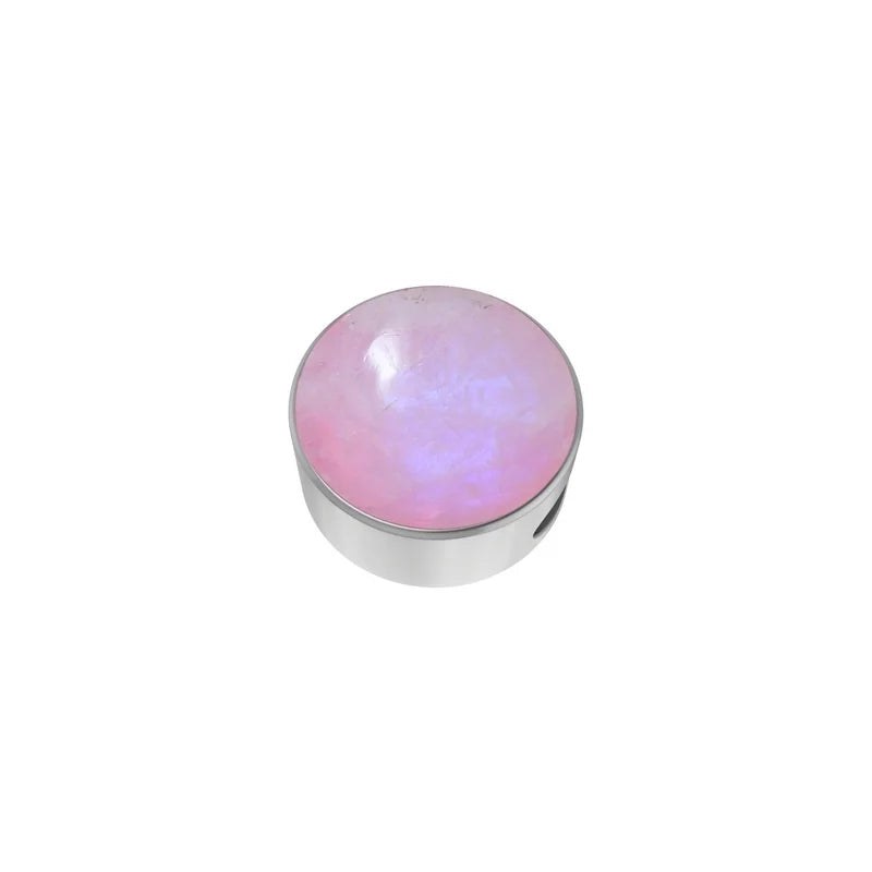pink moonstone pendant