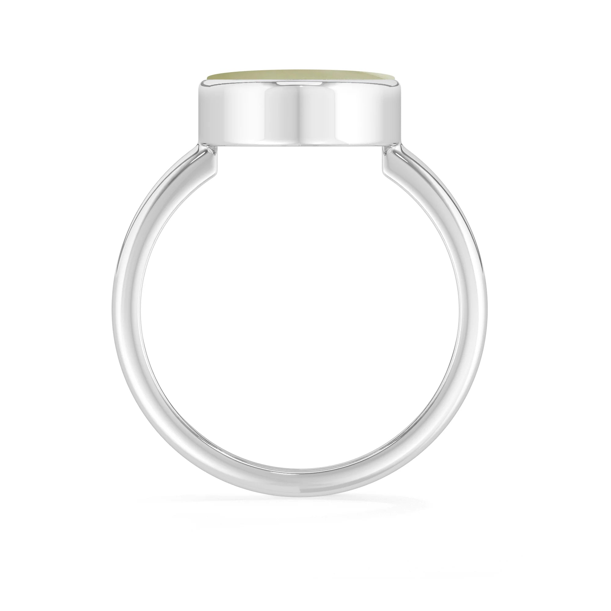 imperial-jasper bezel-set ring