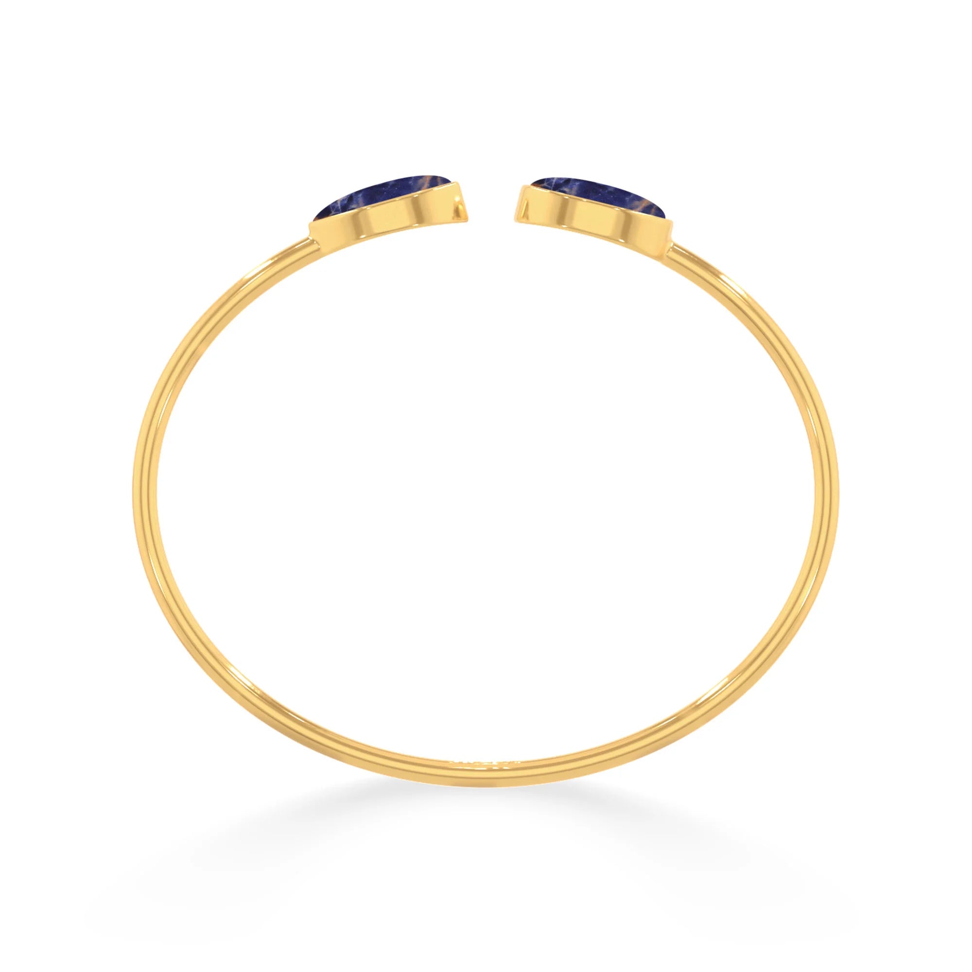 sodalite cab bracelet
